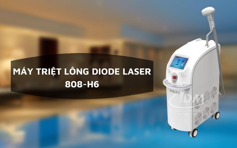 Máy triệt lông Diode Laser 808-H6