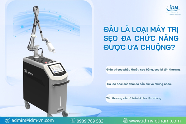 Đâu là loại máy trị sẹo đa chức năng được ưa chuộng?