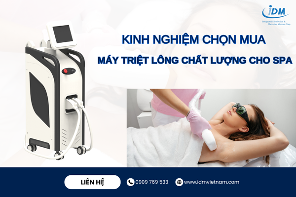 Kinh nghiệm chọn mua máy triệt lông chất lượng cho spa