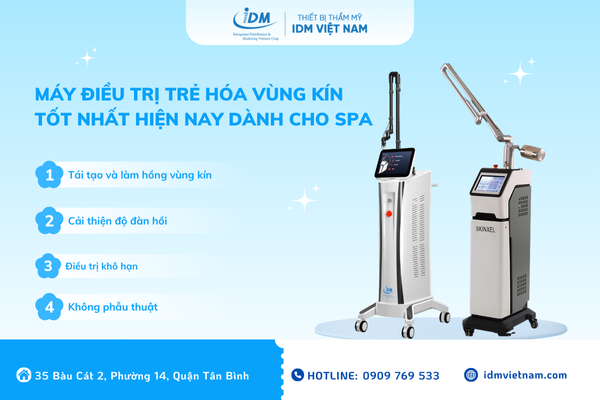 Máy điều trị trẻ hóa vùng kín tốt nhất hiện nay dành cho spa