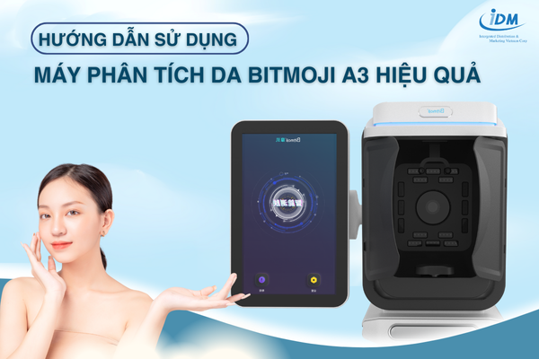 Hướng dẫn sử dụng máy phân tích da Bitmoji A3 hiệu quả