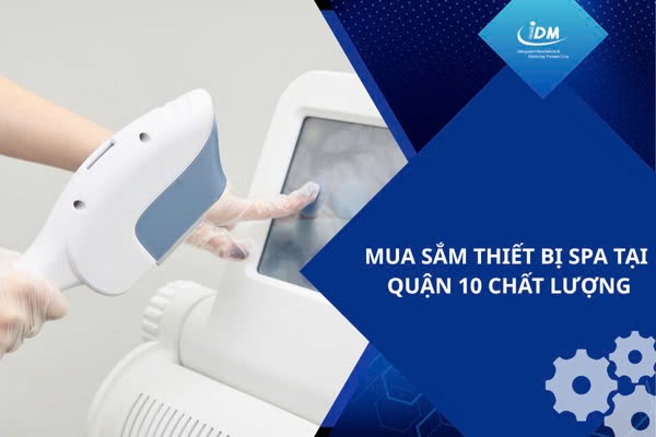 Mua sắm thiết bị spa tại quận 10 chất lượng