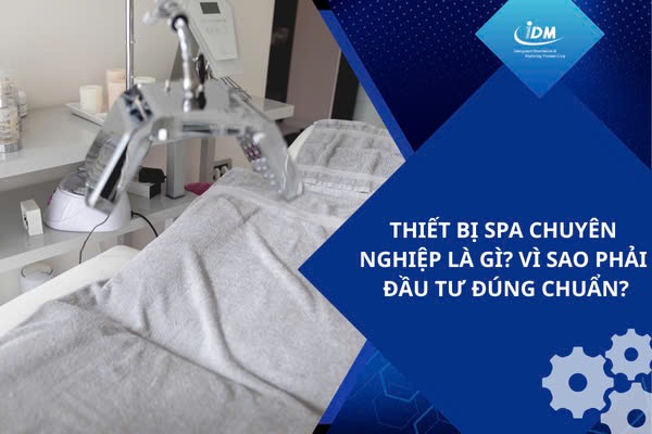 Thiết bị spa chuyên nghiệp là gì? Vì sao phải đầu tư đúng chuẩn?