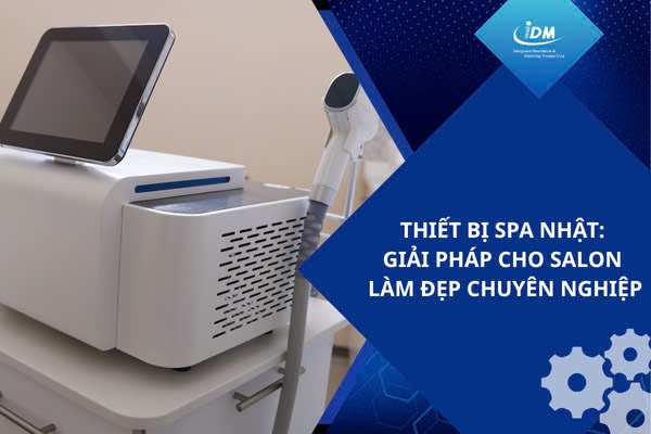 Thiết bị spa Nhật: Giải pháp cho salon làm đẹp chuyên nghiệp