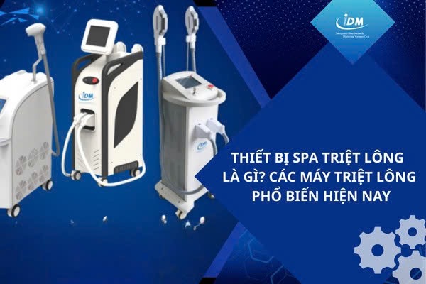 Thiết bị spa triệt lông là gì? Các máy triệt lông phổ biến hiện nay