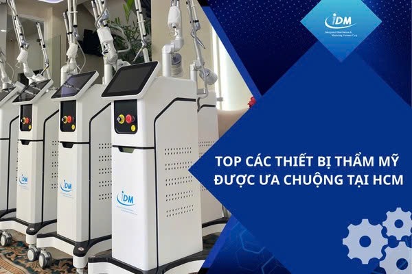 Top các thiết bị thẩm mỹ được ưa chuộng tại HCM