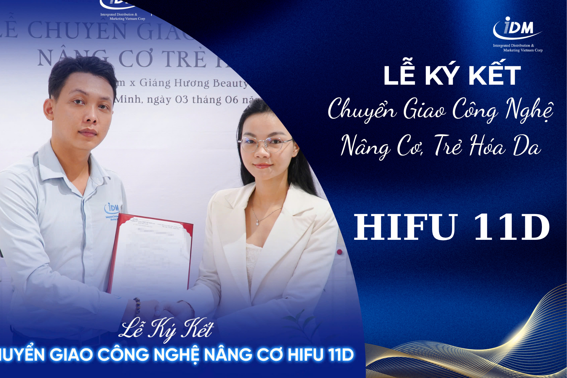 CHUYỂN GIAO CÔNG NGHỆ NÂNG CƠ HIFU 11D TẠI  GIÁNG HƯƠNG BEAUTY ACADEMY