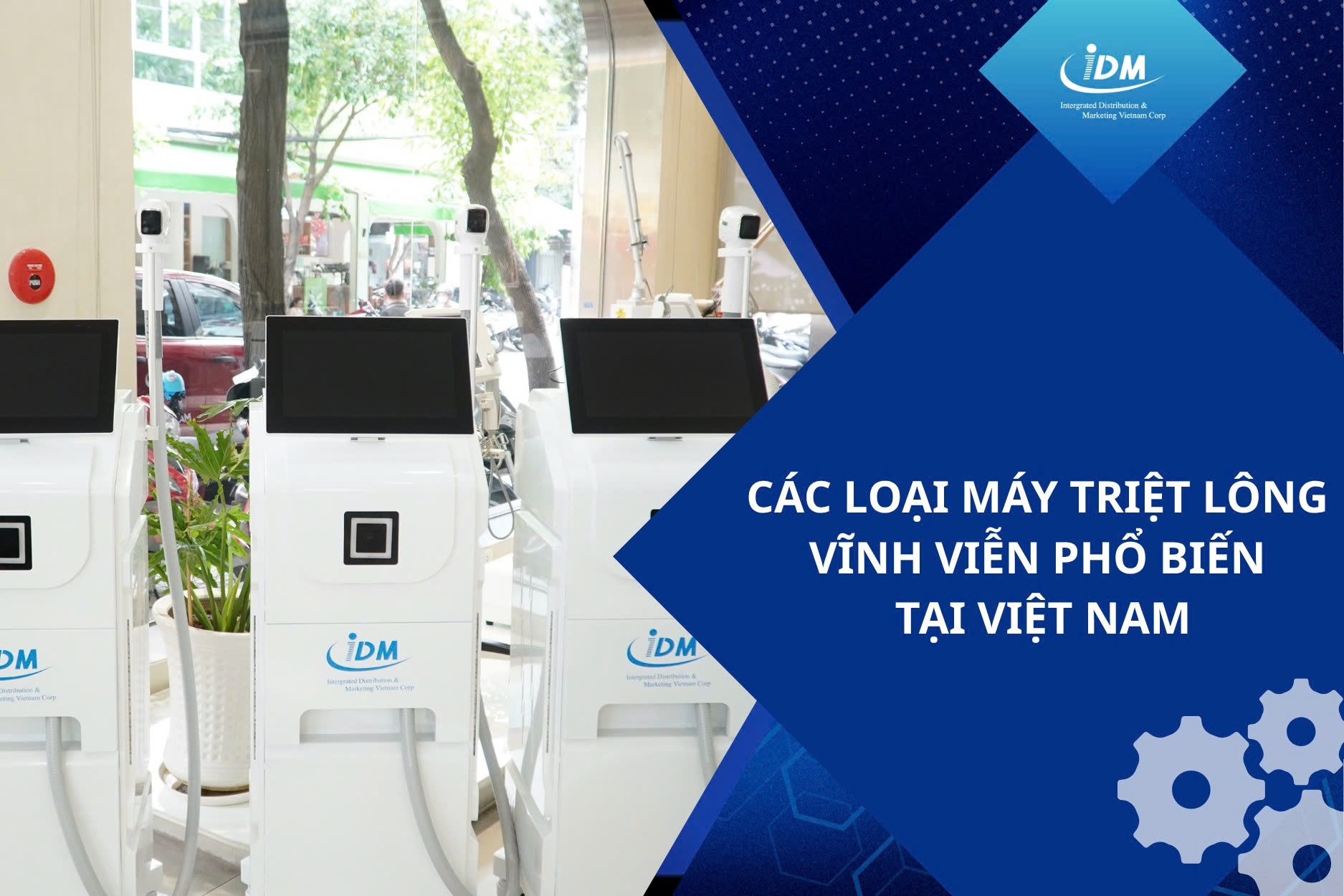 Các loại máy triệt lông vĩnh viễn phổ biến tại Việt Nam