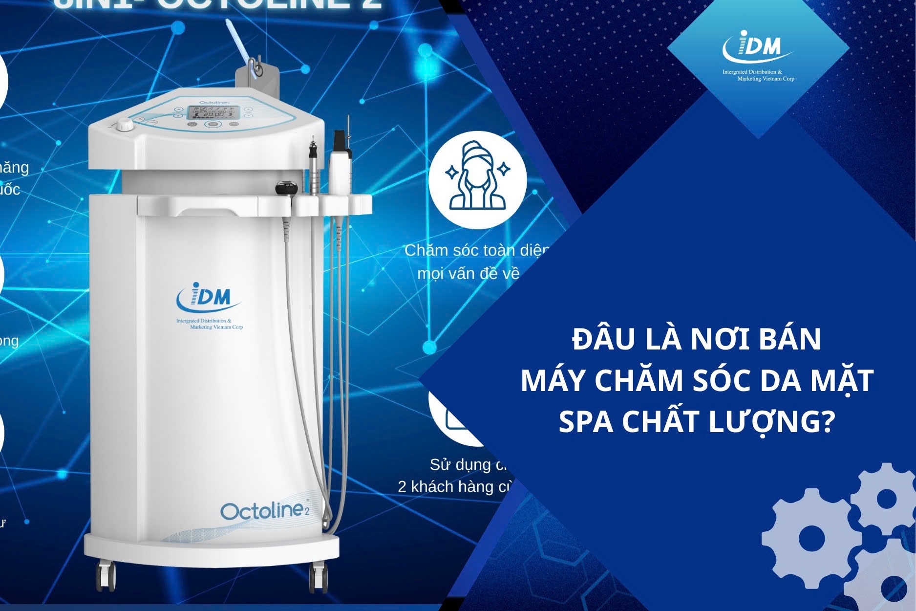Đâu là nơi bán máy chăm sóc da mặt spa chất lượng?
