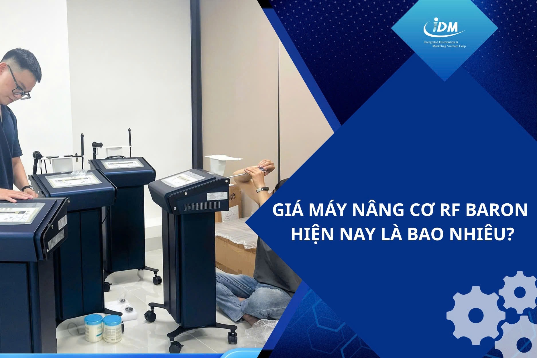 Giá máy nâng cơ RF Baron hiện nay là bao nhiêu?