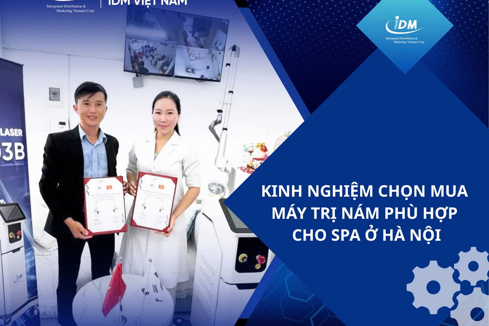 Kinh nghiệm chọn mua máy trị nám phù hợp cho spa ở Hà Nội