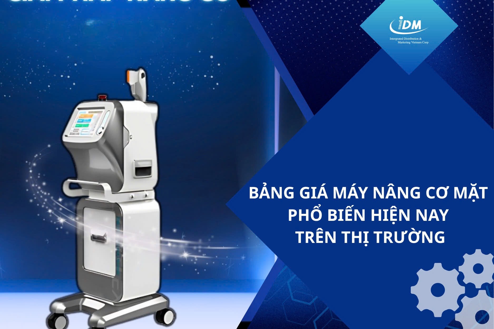 Bảng giá máy nâng cơ mặt phổ biến hiện nay trên thị trường