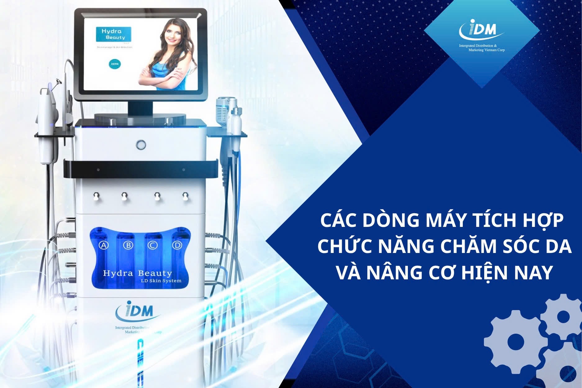 Các dòng máy tích hợp chức năng chăm sóc da và nâng cơ hiện nay