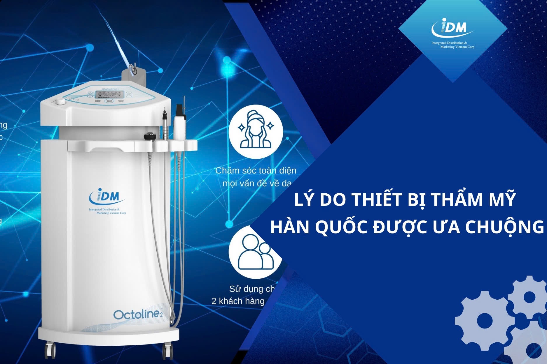 Lý do thiết bị thẩm mỹ Hàn Quốc được ưa chuộng