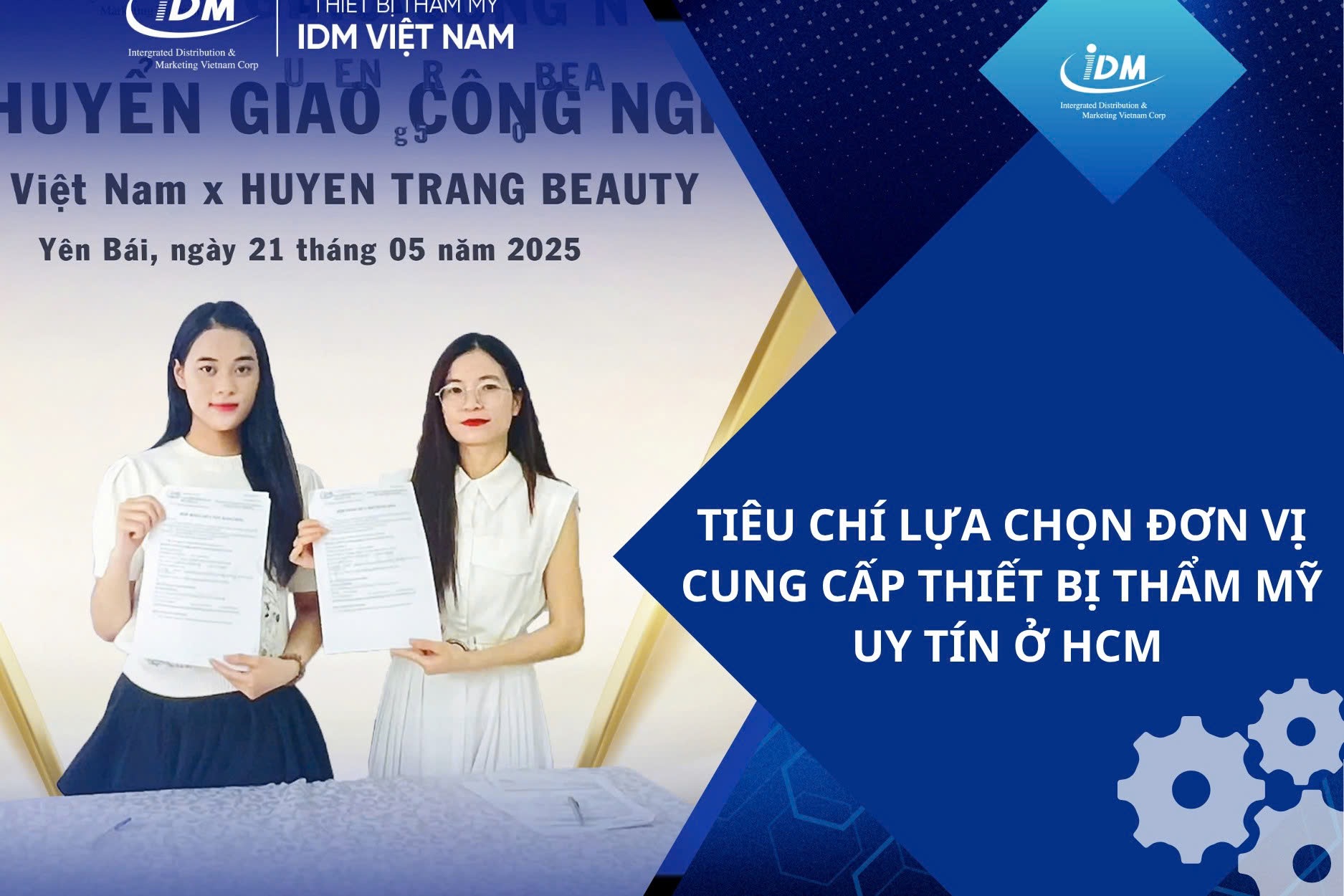 Tiêu chí lựa chọn đơn vị cung cấp thiết bị thẩm mỹ uy tín ở HCM