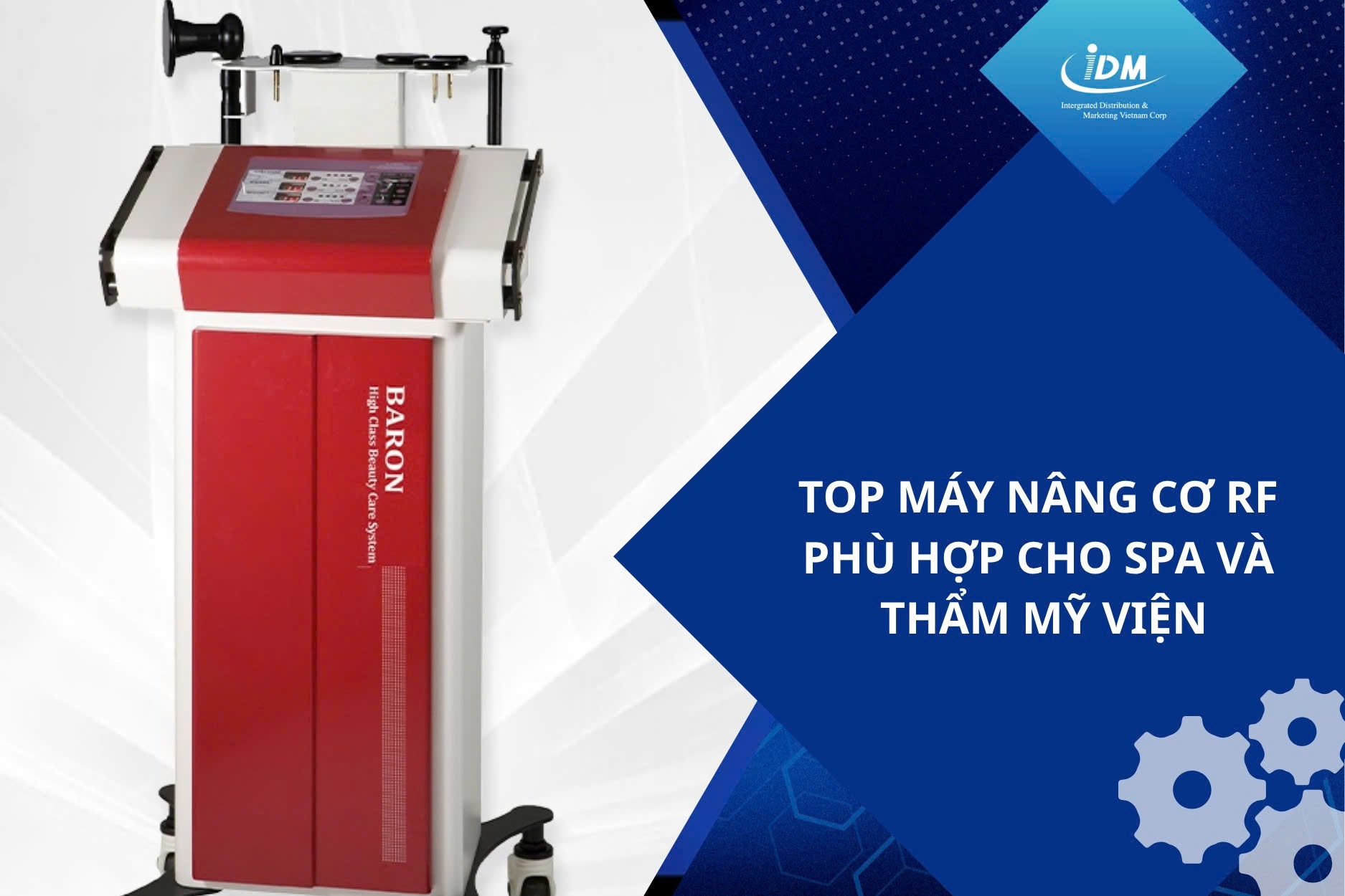 Top máy nâng cơ RF phù hợp cho spa và thẩm mỹ viện