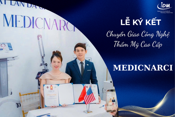 LỄ CHUYỂN GIAO CÔNG NGHỆ THẨM MỸ CAO CẤP ĐẾN MEDICNARCI: BÍ MẬT LÀN DA GIỚI THƯỢNG LƯU
