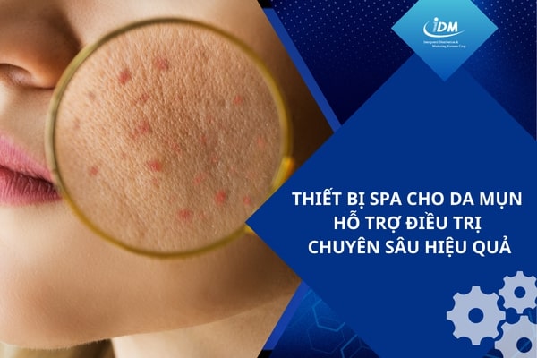 Thiết bị spa cho da mụn – Hỗ trợ điều trị chuyên sâu hiệu quả