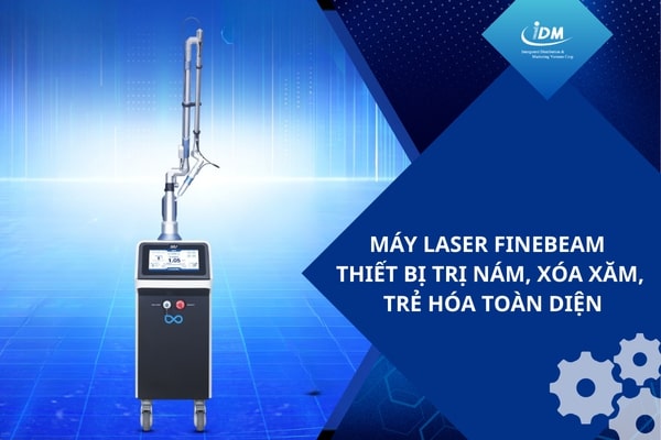 Máy laser Finebeam – Thiết bị trị nám, xóa xăm, trẻ hóa toàn diện