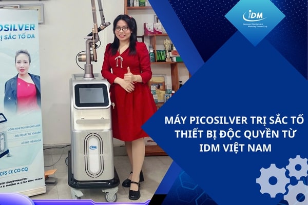 Máy Picosilver trị sắc tố – Thiết bị độc quyền từ IDM Việt Nam
