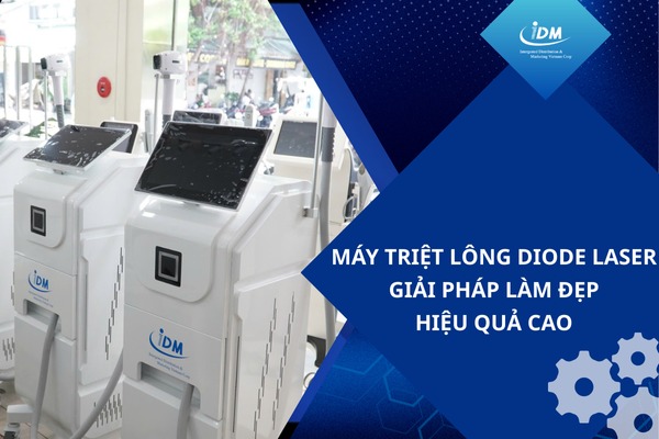 Máy triệt lông Diode Laser – Giải pháp làm đẹp hiệu quả cao