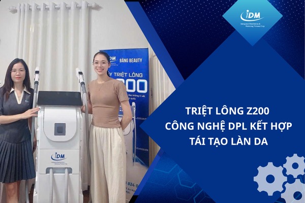 Triệt lông Z200 – Công nghệ DPL kết hợp tái tạo làn da