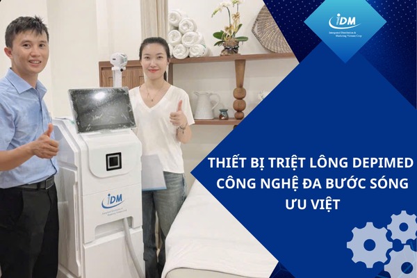 Thiết bị triệt lông DEPiMED – Công nghệ đa bước sóng ưu việt