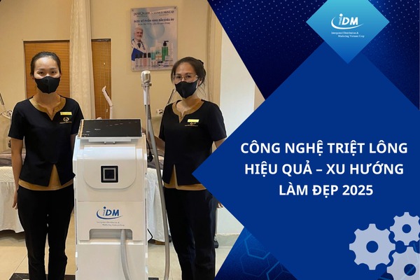 Công nghệ triệt lông hiệu quả – Xu hướng làm đẹp 2025