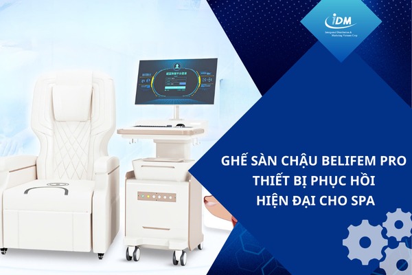 Ghế sàn chậu Belifem Pro – Thiết bị phục hồi hiện đại cho spa