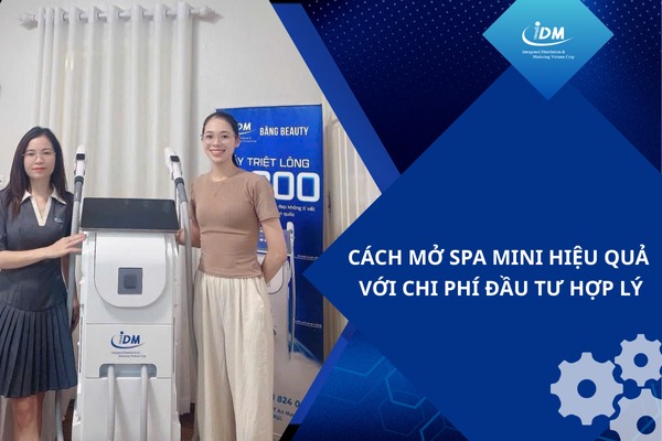 Cách mở spa mini hiệu quả với chi phí đầu tư hợp lý
