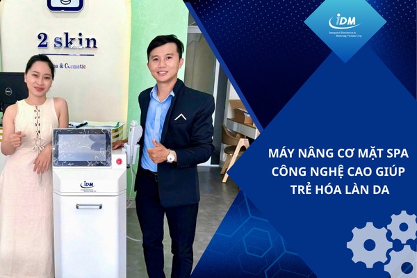 Máy nâng cơ mặt spa công nghệ cao giúp trẻ hóa làn da
