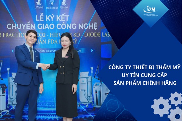 Công ty thiết bị thẩm mỹ uy tín cung cấp sản phẩm chính hãng