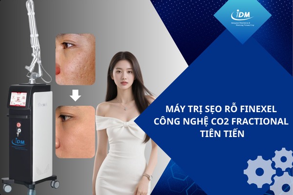 Máy trị sẹo rỗ Finexel – Công nghệ CO2 Fractional tiên tiến
