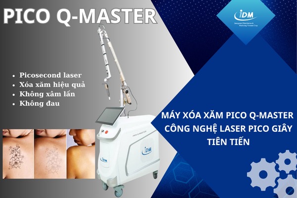 Máy xóa xăm Pico Q-Master – Công nghệ Laser Pico giây tiên tiến