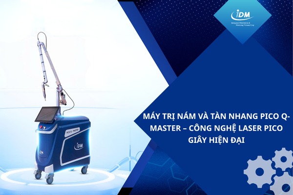 Máy trị nám và tàn nhang Pico Q – Master – Công nghệ Laser Pico giây hiện đại