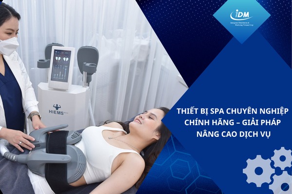Thiết bị spa chuyên nghiệp chính hãng – Giải pháp nâng cao dịch vụ