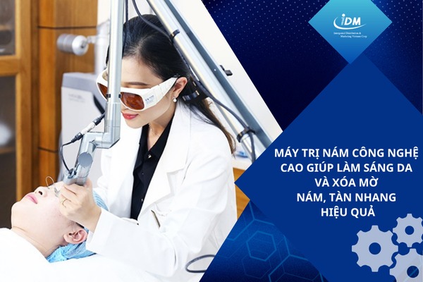 Máy trị nám công nghệ cao giúp làm sáng da và xóa mờ nám, tàn nhang hiệu quả