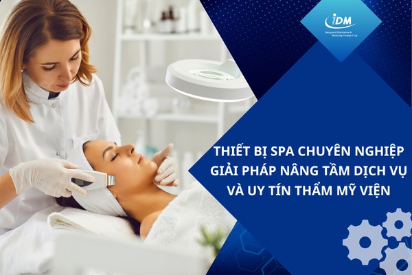 Thiết bị spa chuyên nghiệp – Giải pháp nâng tầm dịch vụ và uy tín thẩm mỹ viện