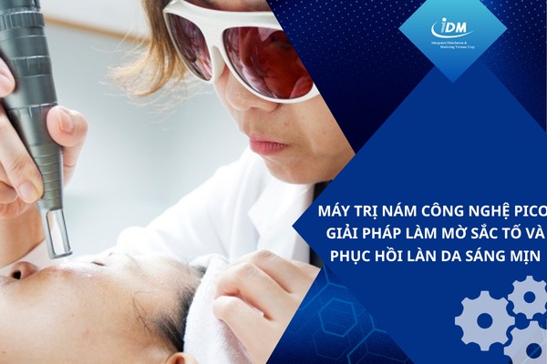 Máy trị nám công nghệ Pico – Giải pháp làm mờ sắc tố và phục hồi làn da sáng mịn