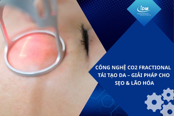 Công nghệ CO2 Fractional tái tạo da – Giải pháp cho sẹo & lão hóa