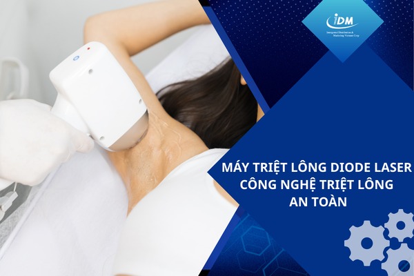 Máy triệt lông Diode laser công nghệ triệt lông an toàn