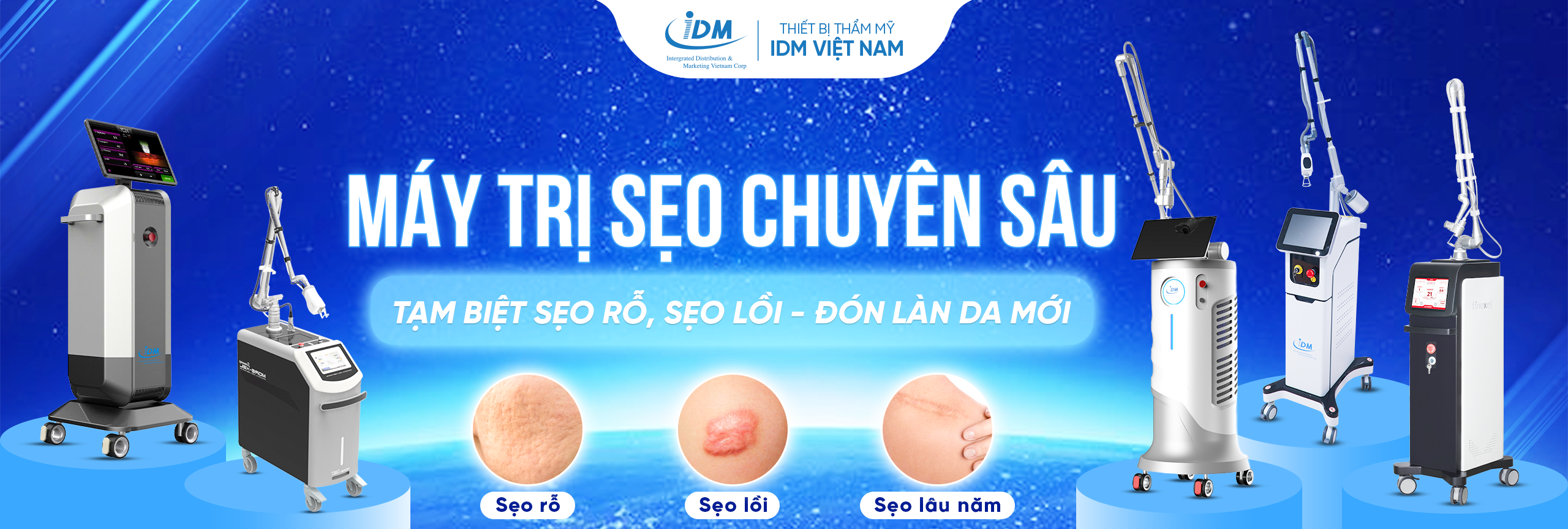 Máy trị sẹo/Trẻ hóa vùng kín