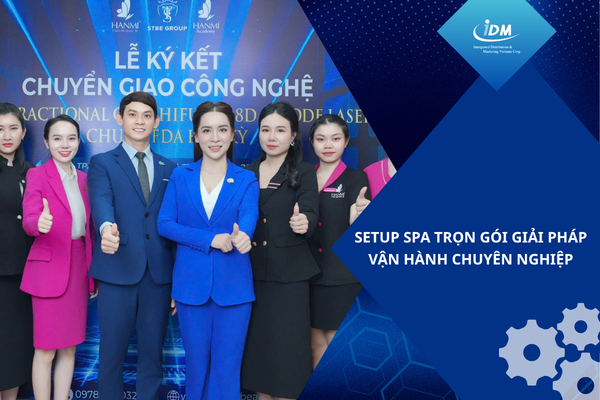 Setup spa trọn gói giải pháp vận hành chuyên nghiệp