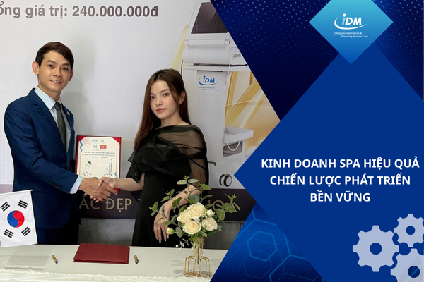 Kinh doanh spa hiệu quả chiến lược phát triển bền vững