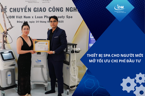Thiết bị spa cho người mới mở tối ưu chi phí đầu tư