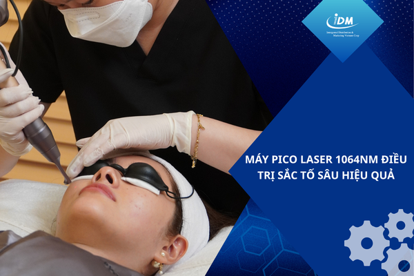 Máy Picosecond Laser 1064nm điều trị sắc tố sâu hiệu quả