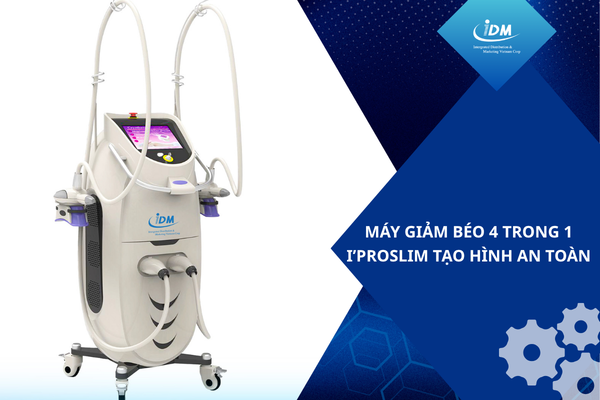 Máy giảm béo 4 trong 1 I’Proslim tạo hình an toàn