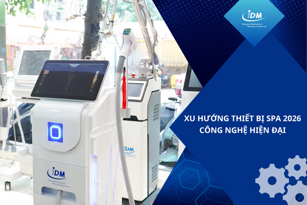 Xu hướng thiết bị spa 2026 công nghệ hiện đại