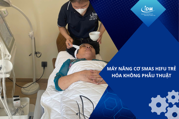 Máy nâng cơ SMAS Hifu trẻ hóa không phẫu thuật