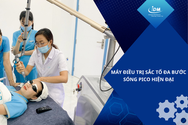 Máy điều trị sắc tố đa bước sóng Pico hiện đại